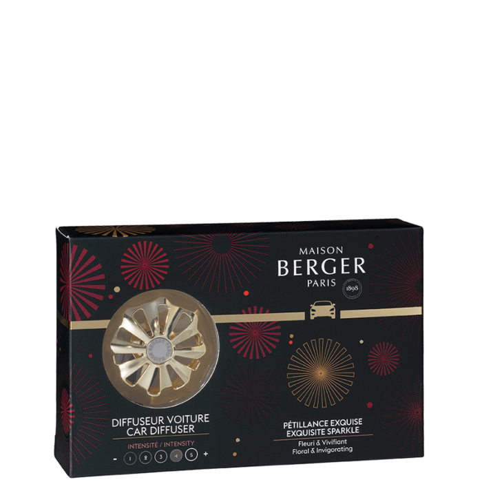 Maison Berger Exquisite Sparkle Cercle Car Diffuser Set
